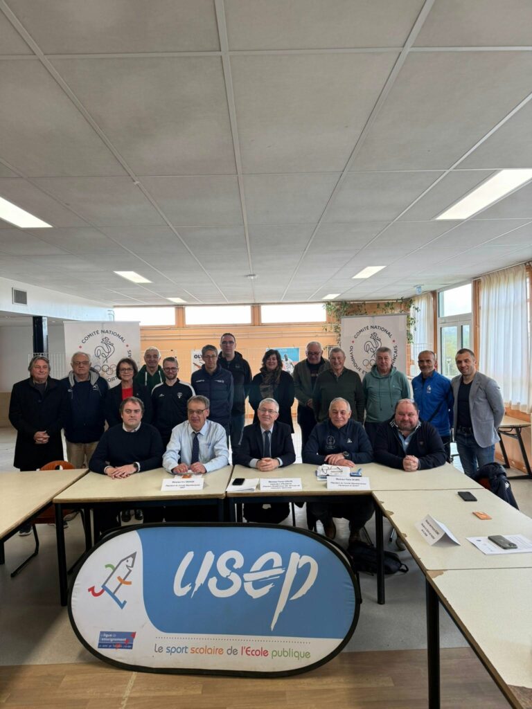 Les représentants des comités sportifs corréziens et de l’USEP 19